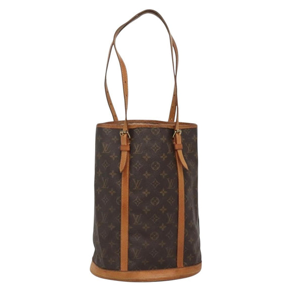 LOUIS VUITTON Monogram Bucket GM Shoulder Bag M42236 LV Auth 140772