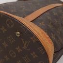 LOUIS VUITTON Monogram Bucket GM Shoulder Bag M42236 LV Auth 140772-9