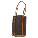 LOUIS VUITTON Monogram Bucket GM Shoulder Bag M42236 LV Auth 140772-2