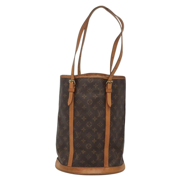 LOUIS VUITTON Monogram Bucket GM Shoulder Bag M42236 LV Auth 140772