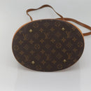 LOUIS VUITTON Monogram Bucket GM Shoulder Bag M42236 LV Auth 140772-5