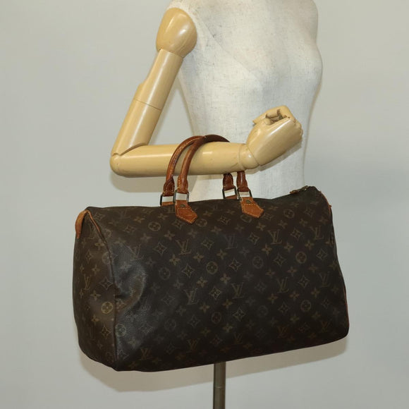 LOUIS VUITTON Monogram Speedy 40 Hand Bag M41522 LV Auth 140773
