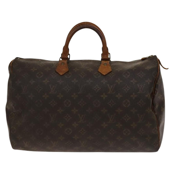 LOUIS VUITTON Monogram Speedy 40 Hand Bag M41522 LV Auth 140773