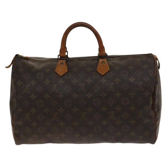LOUIS VUITTON Monogram Speedy 40 Hand Bag M41522 LV Auth 140773