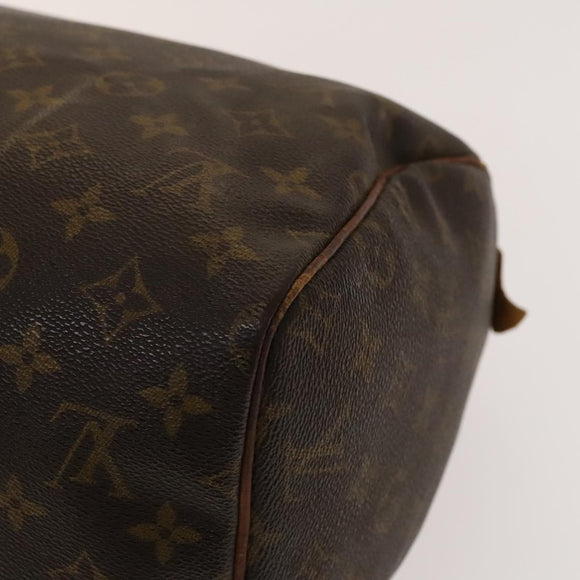 LOUIS VUITTON Monogram Speedy 30 Hand Bag M41526 LV Auth 140774