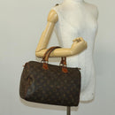 LOUIS VUITTON Monogram Speedy 30 Hand Bag M41526 LV Auth 140774-24