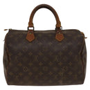 LOUIS VUITTON Monogram Speedy 30 Hand Bag M41526 LV Auth 140774-2
