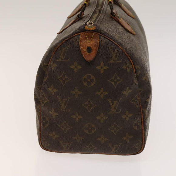 LOUIS VUITTON Monogram Speedy 30 Hand Bag M41526 LV Auth 140774