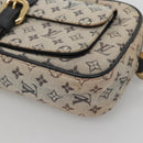 LOUIS VUITTON Monogram Mini Juliet MM Shoulder Bag Blue M92004 LV Auth 140776-14