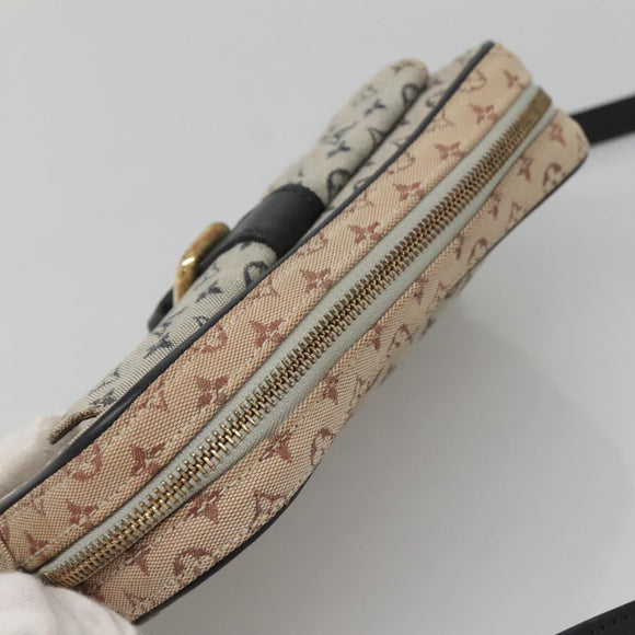 LOUIS VUITTON Monogram Mini Juliet MM Shoulder Bag Blue M92004 LV Auth 140776