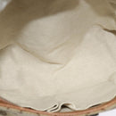 GUCCI GG Canvas Web Sherry Line Shoulder Bag Beige Gold 337598 Auth 140780-16