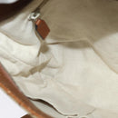 GUCCI GG Canvas Web Sherry Line Shoulder Bag Beige Gold 337598 Auth 140780-18