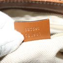 GUCCI GG Canvas Web Sherry Line Shoulder Bag Beige Gold 337598 Auth 140780-20