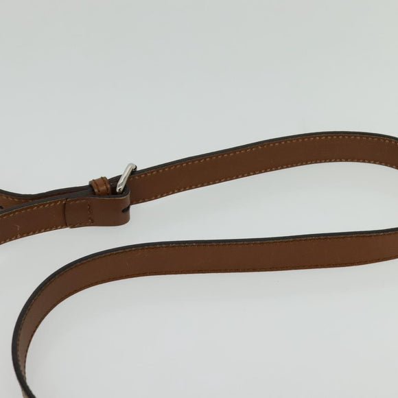 GUCCI GG Canvas Web Sherry Line Shoulder Bag Beige Gold 337598 Auth 140780