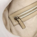 GUCCI GG Canvas Web Sherry Line Tote Bag Beige Gold 257062 Auth 140783-18