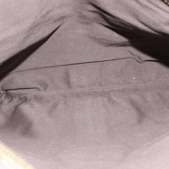 GUCCI GG Canvas Shoulder Bag Beige Gold 115568 Auth 140785