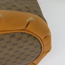 GUCCI Micro GG Supreme Shoulder Bag PVC Beige Gold 001 14 0934 Auth 140786-16
