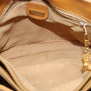 GUCCI Micro GG Supreme Shoulder Bag PVC Beige Gold 001 14 0934 Auth 140786-10