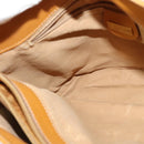 GUCCI Micro GG Supreme Shoulder Bag PVC Beige Gold 001 14 0934 Auth 140786-20