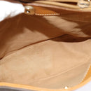 GUCCI Micro GG Supreme Shoulder Bag PVC Beige Gold 001 14 0934 Auth 140786-21