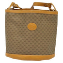 GUCCI Micro GG Supreme Shoulder Bag PVC Beige Gold 001 14 0934 Auth 140786-13