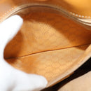 GUCCI Micro GG Supreme Shoulder Bag PVC Beige Gold 001 14 0934 Auth 140786-11