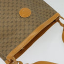 GUCCI Micro GG Supreme Shoulder Bag PVC Beige Gold 001 14 0934 Auth 140786-6