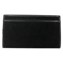 GUCCI Chain Shoulder Bag Suede Black Gold Auth 140787-2