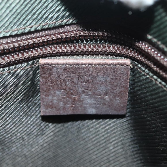 GUCCI GG Supreme Shoulder Bag PVC Beige Silver 92562 Auth 140791