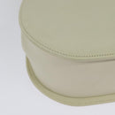 GIVENCHY Hand Bag Leather 2way Ivory Gold Auth 140792-15