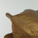 LOEWE Nappa Aire Hand Bag Leather Bronze Gold Auth 140794-9