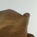 LOEWE Nappa Aire Hand Bag Leather Bronze Gold Auth 140794-14