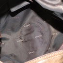 LOEWE Nappa Aire Hand Bag Leather Bronze Gold Auth 140794-10