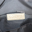 LOEWE Nappa Aire Hand Bag Leather Beige Gold Auth 140795-17