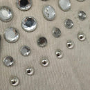 PRADA Bijoux Kanapa MM Tote Bag Canvas 2way Gray Auth 140797-10