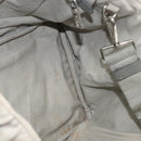 PRADA Bijoux Kanapa MM Tote Bag Canvas 2way Gray Auth 140797-20