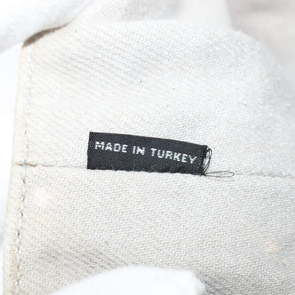 PRADA Bijoux Kanapa MM Tote Bag Canvas 2way Gray Auth 140797