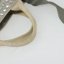 PRADA Bijoux Kanapa MM Tote Bag Canvas 2way Gray Auth 140797-7