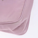 PRADA Hand Bag Nylon Pink Auth 140798-15