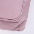 PRADA Hand Bag Nylon Pink Auth 140798-16