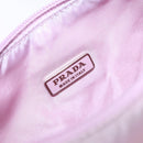 PRADA Hand Bag Nylon Pink Auth 140798-19
