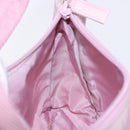PRADA Hand Bag Nylon Pink Auth 140798-20