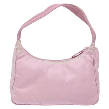 PRADA Hand Bag Nylon Pink Auth 140798 - 0