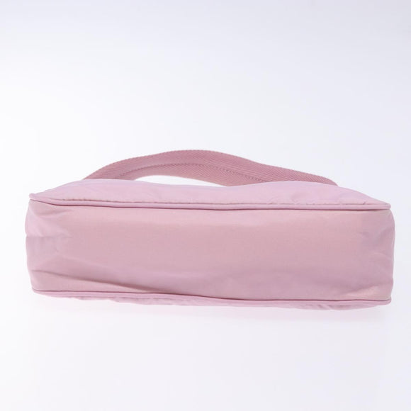 PRADA Hand Bag Nylon Pink Auth 140798