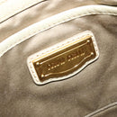 Miu Miu Hand Bag Leather 2way Ivory Gold Auth 140806-19