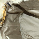 Miu Miu Hand Bag Leather 2way Ivory Gold Auth 140806-21