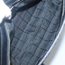 CELINE C Macadam Canvas Tote Bag Black Gold Auth 140814-17