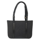 CELINE C Macadam Canvas Tote Bag Black Gold Auth 140814-13