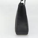 CELINE C Macadam Canvas Tote Bag Black Gold Auth 140814-3
