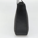 CELINE C Macadam Canvas Tote Bag Black Gold Auth 140814-4
